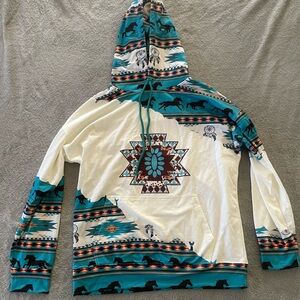 Western light weight sweatshirt